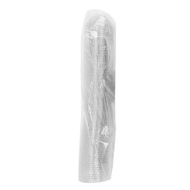 Dome Lid with Hole PET Crystal Ø9,4cm (1000 Units)