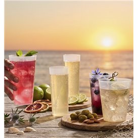 Reusable Transparent PP Plastic Cup 300ml (1.250 Units)