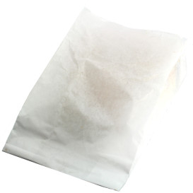 Paper Food Bag White 18+7x32cm (100 Units) 